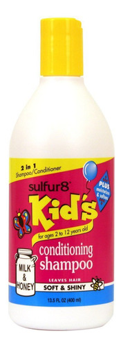 Sulfur 8 Champú Acondicionador 2 En 1 Niños 13.5 Fl Oz