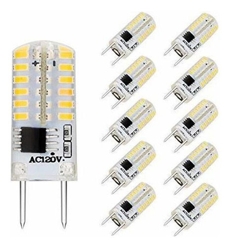 Focos Led - Bombillas Led G8 110v 2.5w T4 Jcd   Bi-pin G