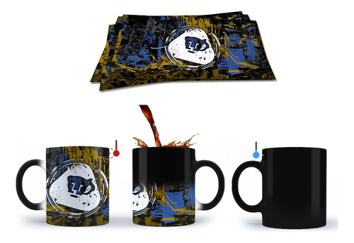 Taza Mágica Personalizada De Los Pumas Diseño Urbano