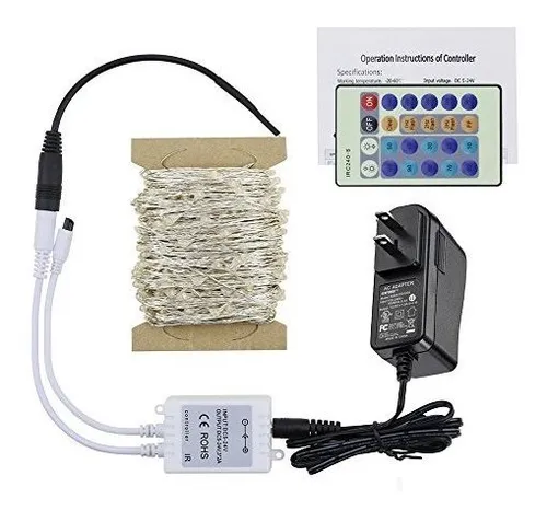Luces De Hadas Rojas Compatibles Con Er Chen