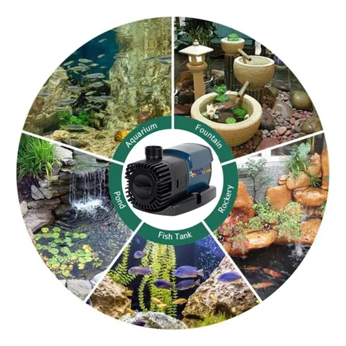Bomba Agua Cabeza Poder Sump Filtro Acuario Fuentes 2000l/h