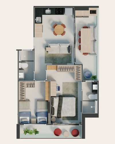 Imagem 17 de 18 de Apartamento Com 2 Dormitórios À Venda, 64 M² Por R$ 612.000,00 - Aldeota - Fortaleza/ce - Ap2455