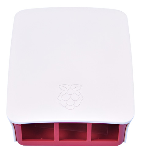 Rojo/blanco Frambuesa Pi 3 Caso Oficial De Raspberry Pi 3 Mo
