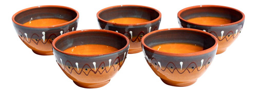 Cactus Canyon Ceramics - Juego De Cuencos De Salsa (5 Pieza.