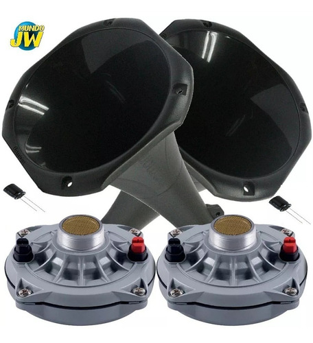 Imagen 1 de 7 de Combo Driver Db 250x Jw + Corneta + Capacitor X2 + Nuevo Jw