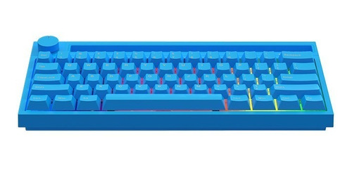 Imagen 4 de 10 de Teclado Mecánico Bluetooth Switch Pink Ajazz K620t V2 Blue