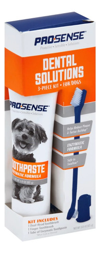 Kit De Limpieza Dental Para Perro Pasta Y Dos Cepillos Kiv