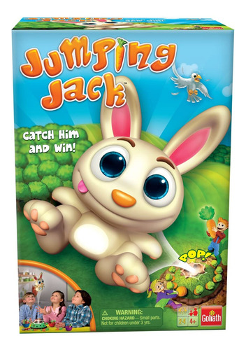 Jogo Jumping Jack, De Goliath, Pull Out A Cenoura