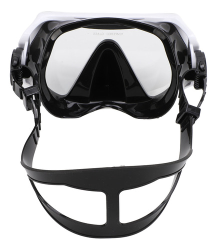 Gafas De Buceo Negras Con Lente De Vidrio Templado Con Visió
