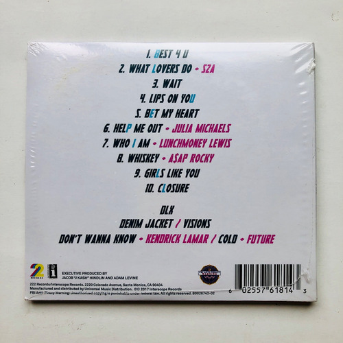Maroon 5 Red Pill Blues Target Edition Us Version + Poster!
