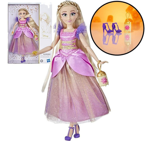 Boneca Rapunzel 30cm - Princesa Disney Style Series - Hasbro