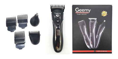 Maquina Afeitadora Recargable Geemy Gm-593