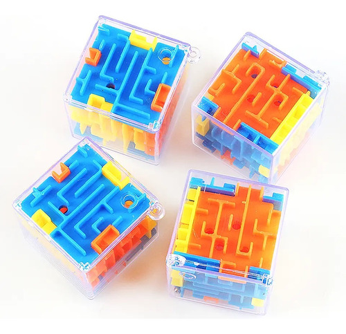 Cubo Magico Laberinto 3d Juguete Educativo Mini Rompecabezas