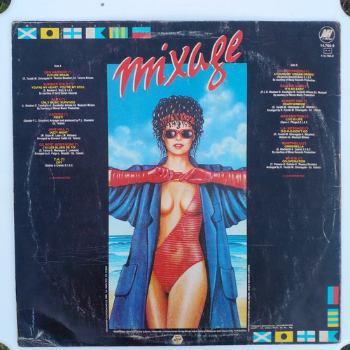 Vinilo Mixage - 1985 Compilado Gapul Sin Fritura Excelente Estándar