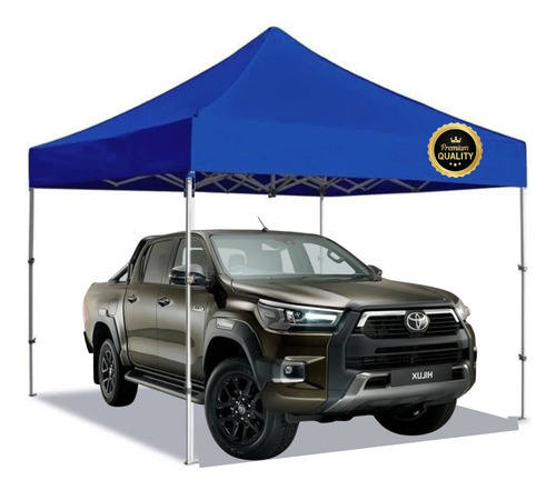 Tenda 3x3 Gazebo Reforçada Sanfonada Com Laterais + Bolsa