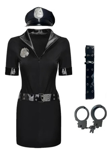 Disfraz De Policía Para Mujer En Oferta, Modelo S-xxxl, Poli