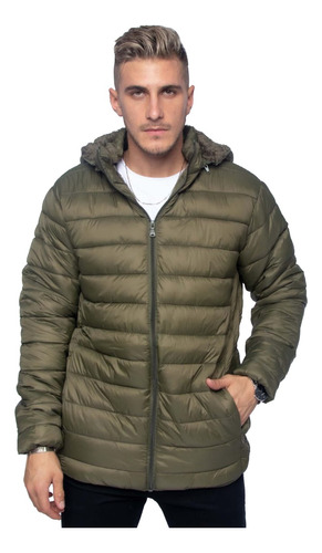 Campera Importada Inflable Pluma Y Corderito Hombre / Dama