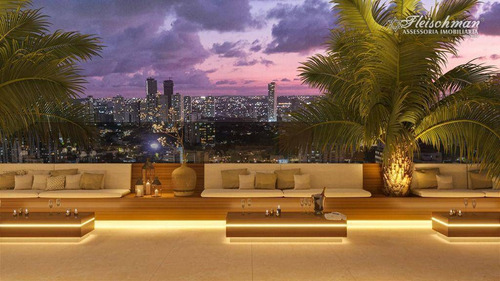 Imagem 10 de 16 de Lançamento! Maior Apartamento De 1 Quarto Da Cidade, À Venda, 38 M² À Partir De R$325.000 - Boa Vista - Recife/pe - Ap1745