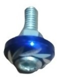 Imagen 2 de 3 de Tornillo Decorativo Aluminio Kit 1x4 Sgs