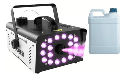 Máquina De Humo /cámara De Niebla Pro L +luces Led +control 