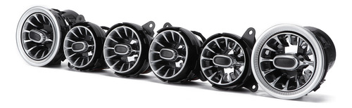 Kits De Ventilación De Turbina Led Frontal Turbo Ambient, 6