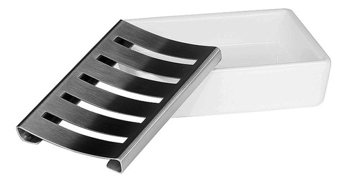 Jabonera De Baño Con Soporte Para Esponja De Baño,