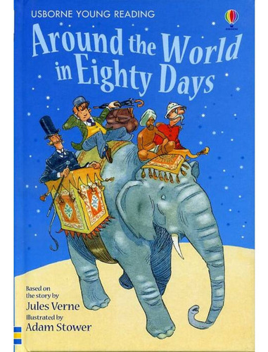 Around The World In Eighty Days - Usborne Young Reading 2 Hb - Inglés