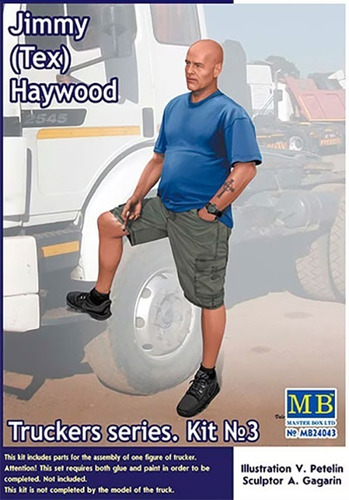 Imagen 1 de 2 de Masterbox Truckers Series Jimmy Tex 24043 1/24 Rdelhobby Mza