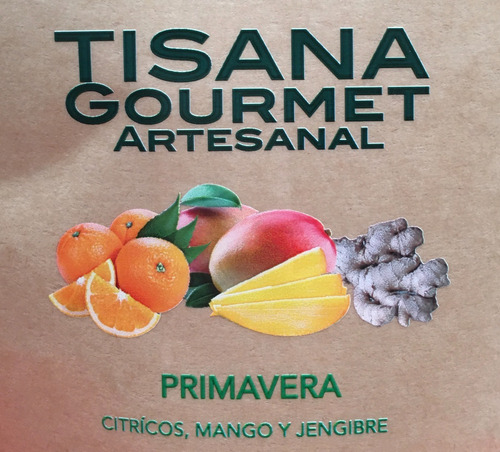 Imagen 4 de 7 de Tisana Gourmet Artesanal Mezcla Primavera 250.