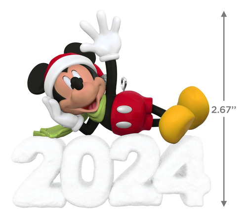 Adorno Navideño Hallmark Keepsake 2024 Disney Mickey Mous