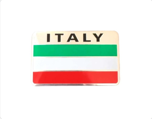 Emblema Bandera Italia Para Fiat