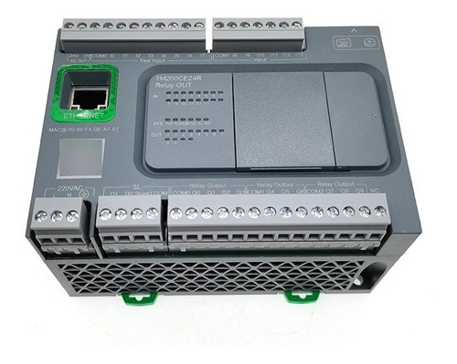 Clp M200 24 Io Relay Ethernet Schneider Tm200ce24r