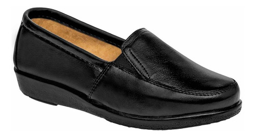 Florenza Mujer Zapato Confort En Color Negro  Cod 73383-1