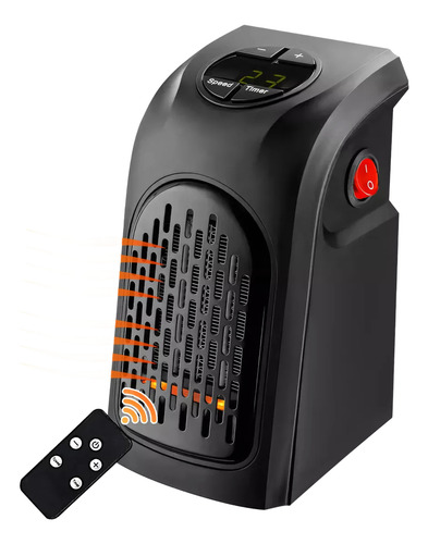 Calentador Eléctrico Calefactor De Pared Control Remoto 400w