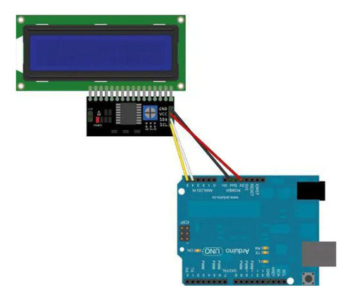 4x Módulo Conversor I2c Para Display Lcd 16x02 / 20x04