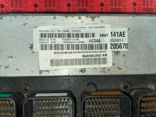 Pcm Computadora Ram 1500 2010-2011 5.7 Hemi 4x4 P68067141ae (Usado)