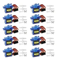 Comprar Micro Servo Motor Miuzei Sg90 9g Metal Gear Para Arduino 10