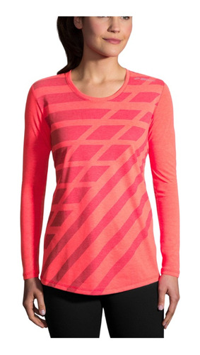 Remera Brooks Modelo Distance Dama Uv