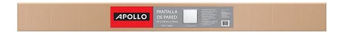 Pantalla Pared Enrollable Para Proyector Apollo 70 Pulgadas