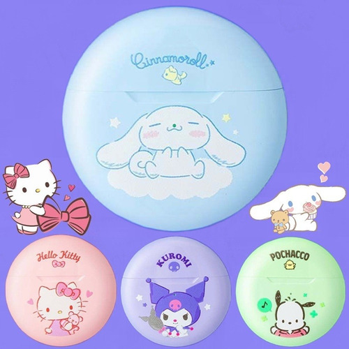 Audífonos Inalámbricos Bluetooth Miniso Sanrio Kuromi Orig