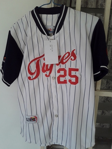 Imagen 3 de 3 de Franela Liga Venezolana Beisbol Profesional Tigres25,talla10