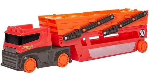 Hot Wheels Mega Remolque + De 50 Carros