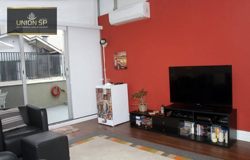 Imagem 6 de 8 de Cobertura Com 3 Dormitórios À Venda, 140 M² Por R$ 1.550.000,00 - Vila Olímpia - São Paulo/sp - Co1249