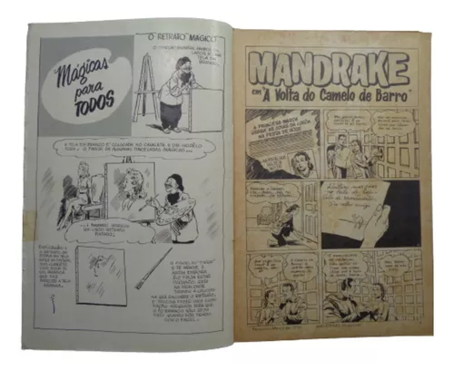 MANDRAKE nº063 - EDITORA RGE [ ] - Mania de Gibi