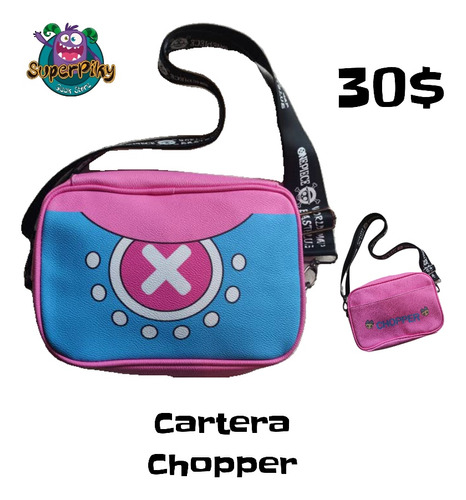 Cartera Bandolera Bolso Chopper One Piece Totoro