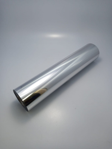 Bobina Com 10 Metros Foil Prata 30cm Largura