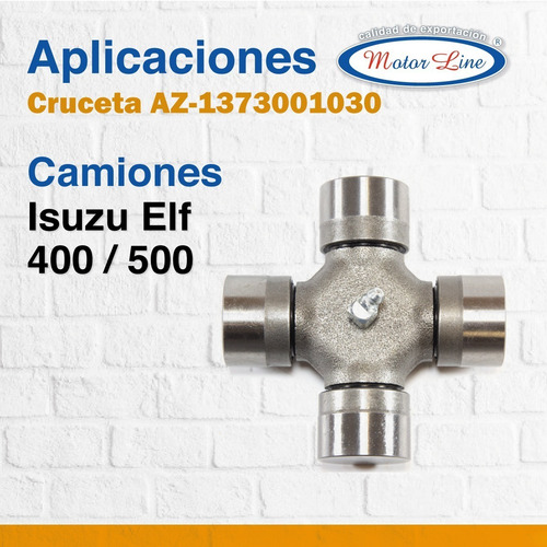 Imagen 5 de 10 de Cruceta Isuzu Elf 400 / 500 Grande Az1373001030