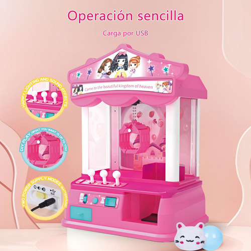Maquina De Garra Juguete Interactivo Educativo Musica Sonido
