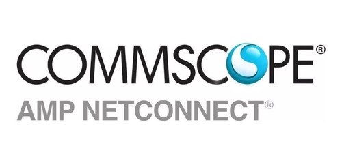 Imagen 4 de 5 de Conector Hembra Negro Jack Rj45 Cat 6 Amp Commscope