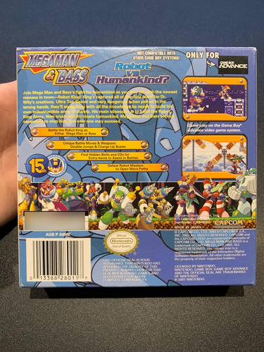Mega Man And Bass Game Boy Advance (Usado)